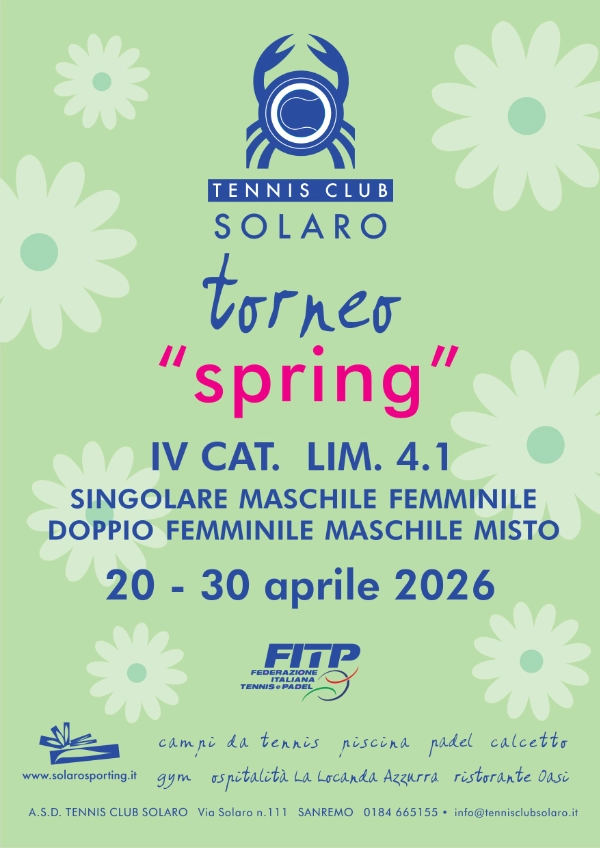 Open Spring 2026